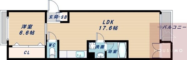 福間マンションの物件間取画像